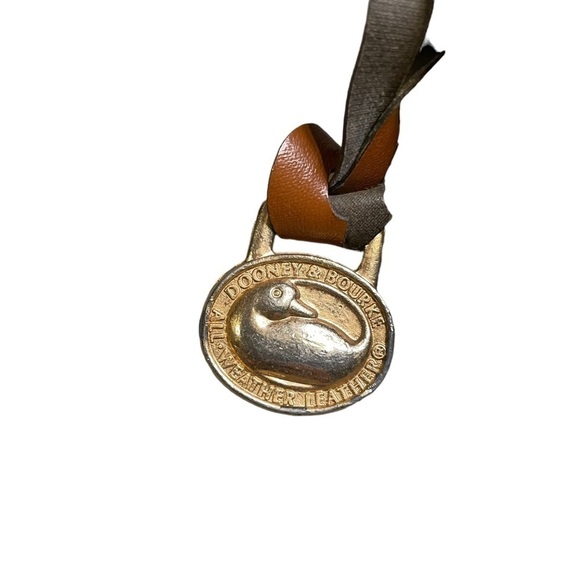 Vintage Dooney & Bourke *Black* Mini Square Zip-Along Crossbody Wallet 18173B - Picture 3 of 14